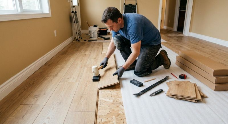 Laminate Floor Installation in Orinda, CA