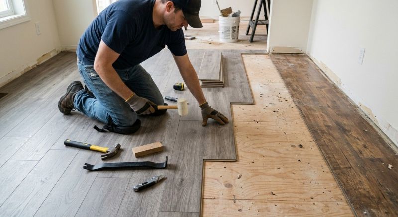 Laminate Floor Replacement in Palo Alto, CA