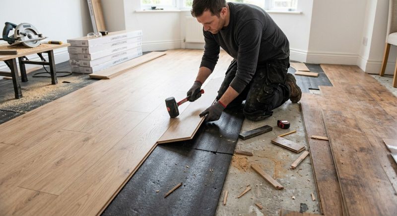 Laminate Flooring Replacement in San Ramon, CA