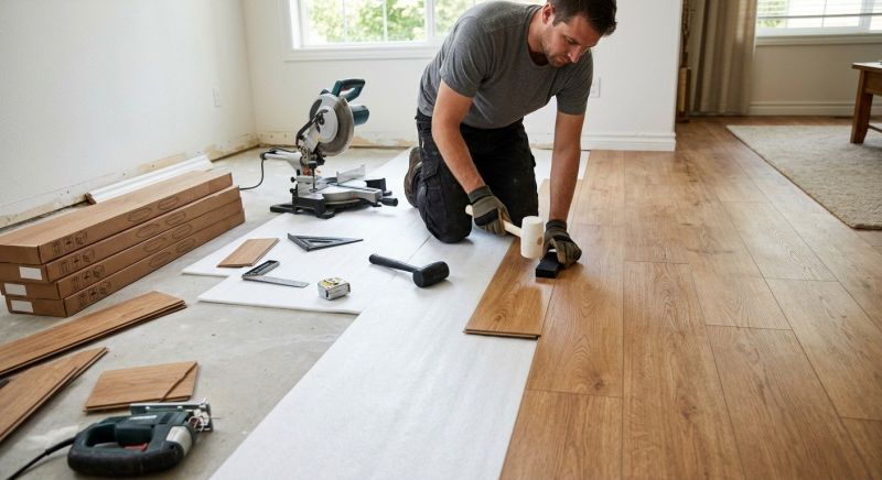 Laminate Flooring Replacement in San Ramon, CA