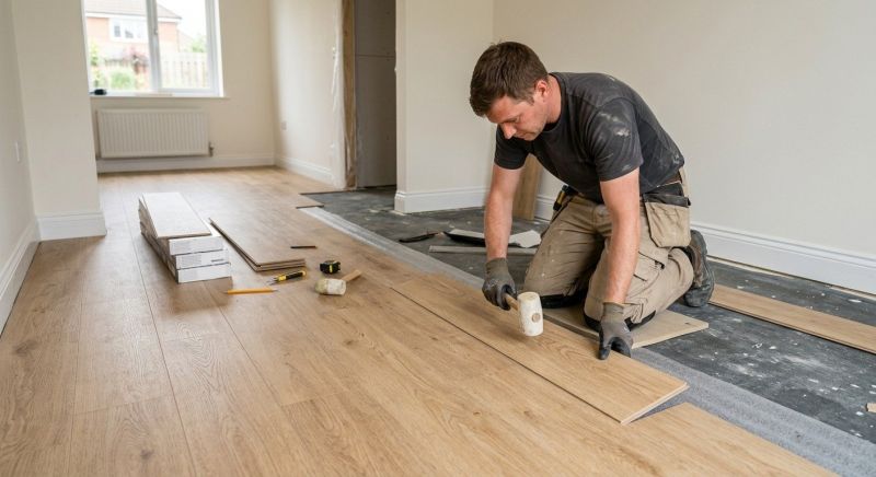 Linoleum Floor Installation in Belmont, CA