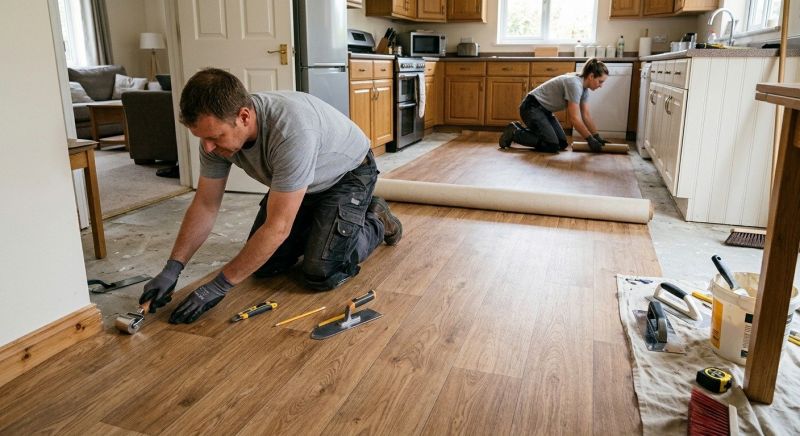 Linoleum Floor Installation in San Ramon, CA
