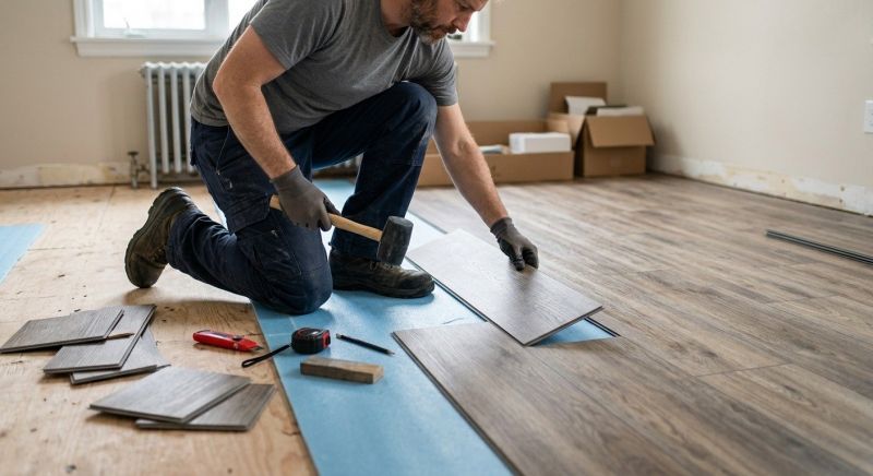 Linoleum Floor Installation in Moraga, CA