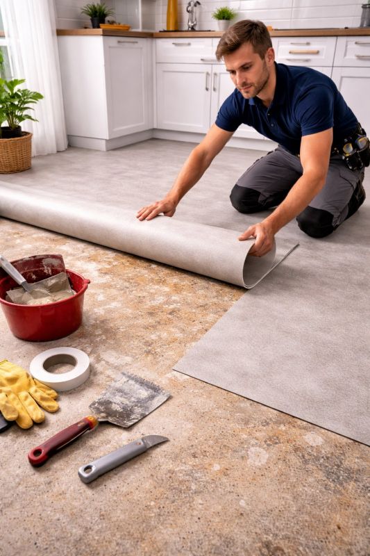 Linoleum Floor Installation in Walnut Creek, CA