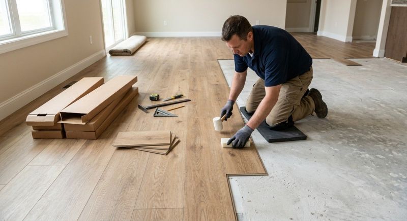 Luxury Vinyl Tile Installation in Benicia, CA