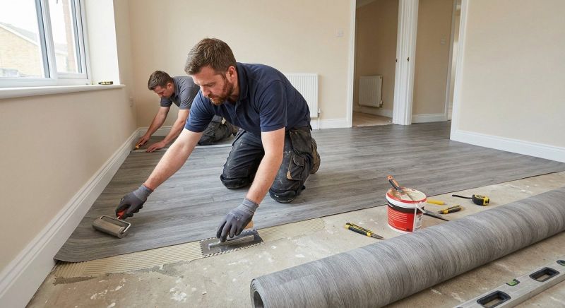 Sheet Flooring Installation in Dublin, CA