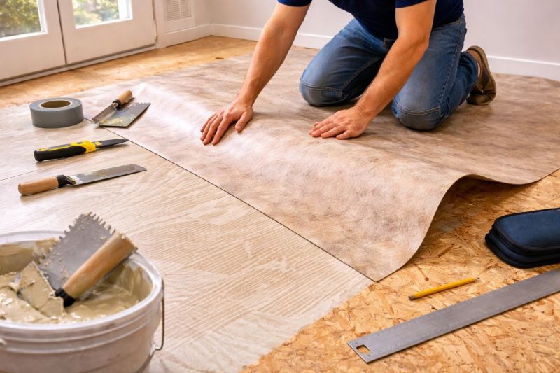 Sheet Flooring Installation in Pleasant Hill, CA