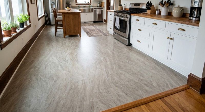 Sheet Linoleum Installation in Danville, CA