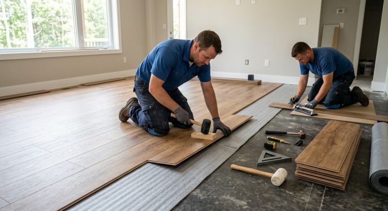Vinyl Flooring Installation in Belmont, CA