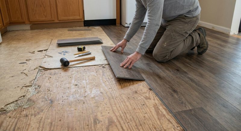 Vinyl Flooring Installation in Milpitas, CA
