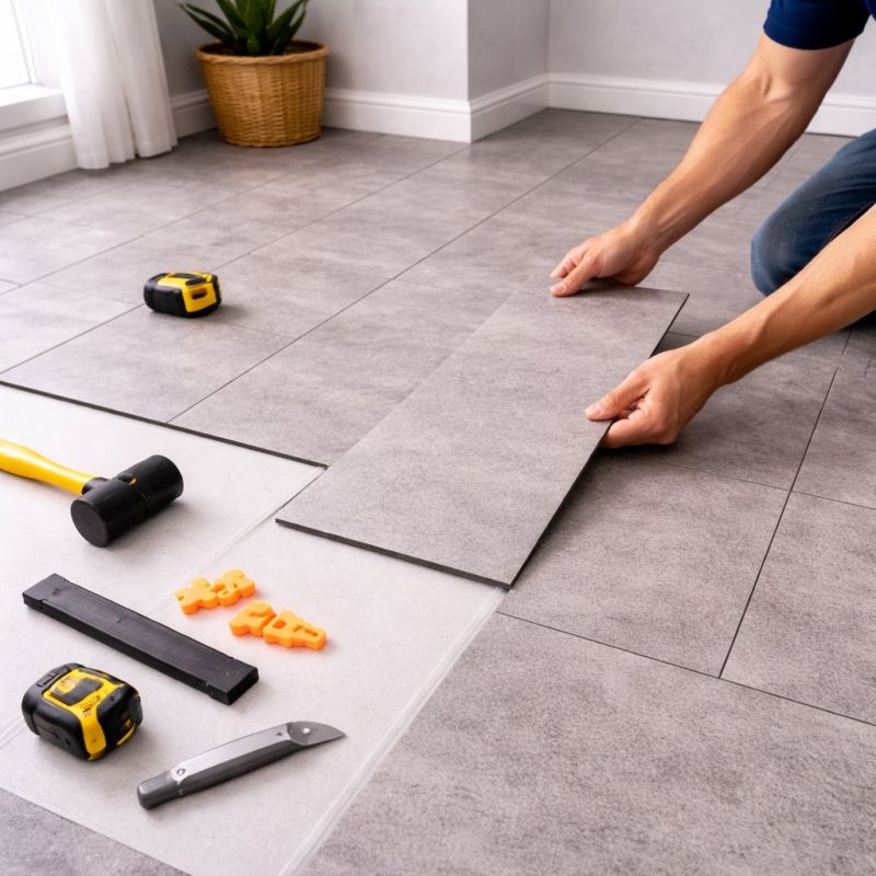 Vinyl Tile Installation in San Ramon, CA