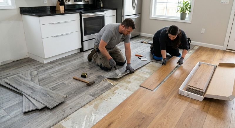 Vinyl Tile Replacement in San Ramon, CA